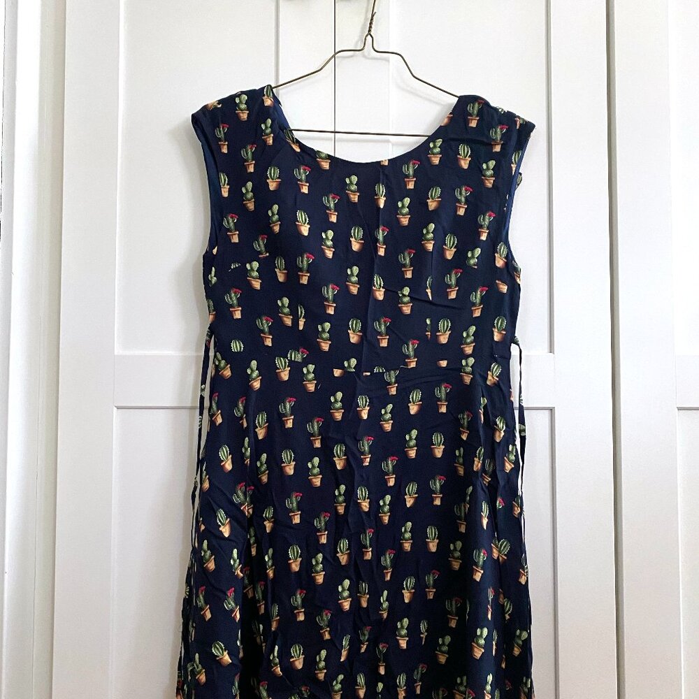 Sleeveless Summery Pineapple Dress